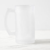 500 lbs en een bier. matglas bierpul (Links)