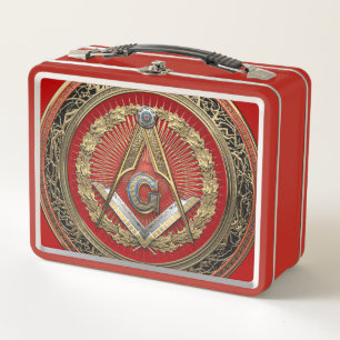 [500] Master Mason - Gold Square & Compass