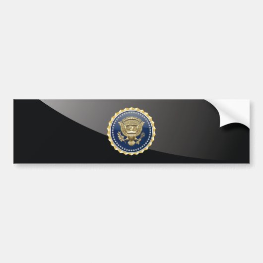 [500] Presidentiële dienstbadge [PSB] Bumpersticker (Voorkant)