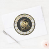 [500] Regimental Insignia Acquisition Corps (AAC) Ronde Sticker (Envelop)