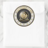 [500] Regimental Insignia Acquisition Corps (AAC) Ronde Sticker (Tas)