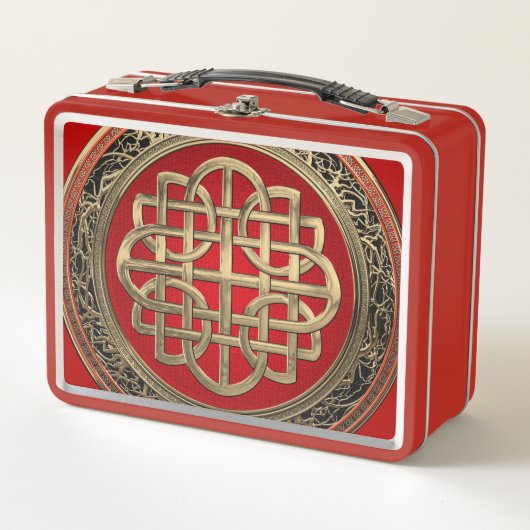 [500] Sacred Celtic Gold Knot Cross (Voorkant)