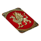 [500] Sacred Gold Griffin Magneet (Rechterzijde)