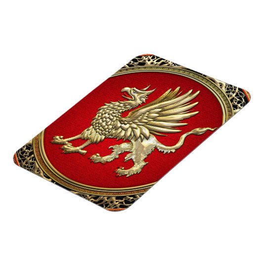 [500] Sacred Gold Griffin Magneet (Linkerzijde)