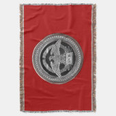 [500] Silver Roman imperial Eagle over de medaille Deken (Voorkant Verticaal)