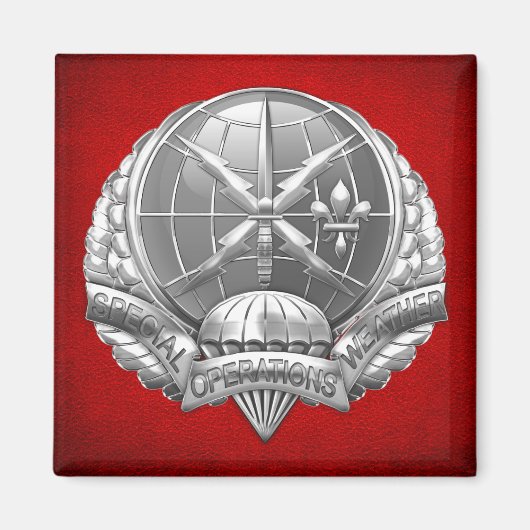 [500] SOWT Badge [CREST] Magneet (Voorkant)