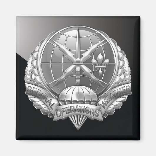 [500] SOWT Badge [CREST] Magneet (Voorkant)