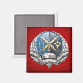 [500] SOWT-embleem Magneet (Voorkant / Achterkant)