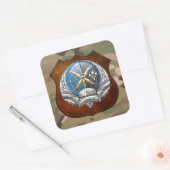 [500] SOWT-embleem Vierkante Sticker (Envelop)