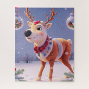 500 Stuk Kerstpuzzels - Enigmatische Winter Legpuzzel