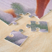 500 Stuk Kerstpuzzels - Enigmatische Winter Legpuzzel (Zijkant)