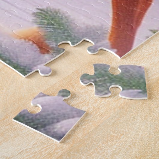 500 Stuk Kerstpuzzels - Enigmatische Winter Legpuzzel (Zijkant)