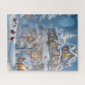 500 Stuk Kerstpuzzels - Feestelijk Kasteel Legpuzzel (Horizontaal)