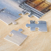 500 Stuk Kerstpuzzels - Feestelijk Kasteel Legpuzzel (Zijkant)