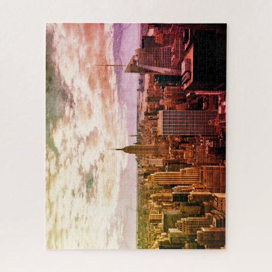 500 stuks New York City Jigzaag Puzzle Legpuzzel (Verticaal)