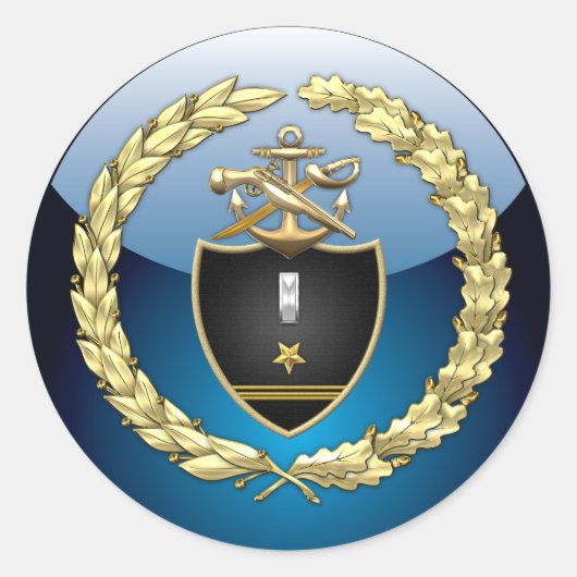 [500] SWCC: LTJG Special Edition Ronde Sticker (Voorkant)