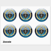 [500] SWCC: LTJG Special Edition Ronde Sticker (Vel)