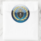 [500] SWCC: LTJG Special Edition Ronde Sticker (Tas)