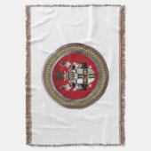 [500] Teutonische wapenschild Deken (Voorkant Verticaal)