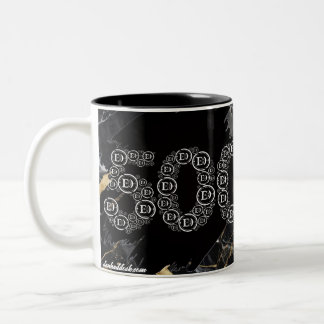 500 Verkocht: Hacker's Monarchy Koffiemok 330ml Tweekleurige Koffiemok