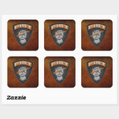 [500] Voorwaarnemer (FIST) [patch] Vierkante Sticker (Vel)