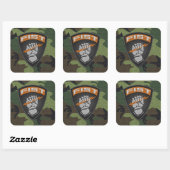 [500] Voorwaarnemer (FIST) [patch] Vierkante Sticker (Vel)