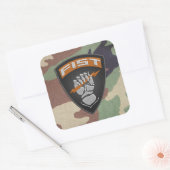 [500] Voorwaarnemer (FIST) [patch] Vierkante Sticker (Envelop)