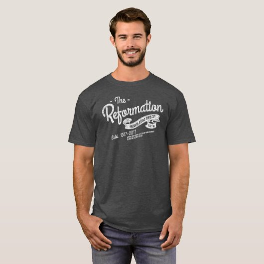 500e Jubileum Hervorming  Shirt (Voorkant volledig)