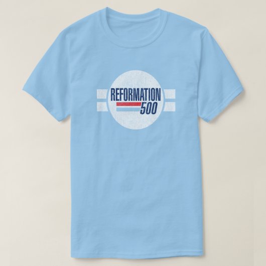 500e Jubileum Hervorming  Shirt (Design voorkant)