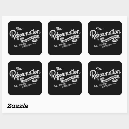 500e Jubileum Reformatie  Stickers (Vel)