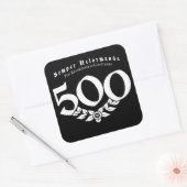 500e Jubileum Reformatie Stickers - 6 pack (Envelop)
