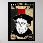 500e Jubileum Reformation Luther Poster (Voorkant)