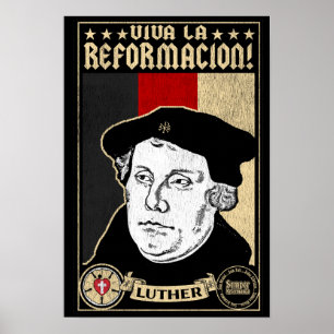 500e Jubileum Reformation Luther Poster