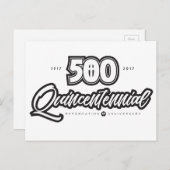 500ste Jubileum Briefkaart (Voorkant / Achterkant)