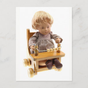 501 Sasha Baby honing blonde Sandy Postkarte Briefkaart