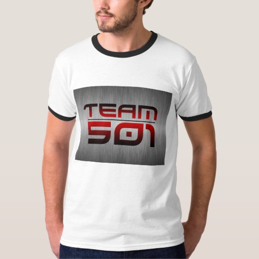 501 Twee-toon T-shirt (Voorkant)