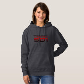 501 Vrouwenhoeden Hoodie (Voorkant volledig)
