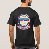 501e parachute infanterie (PIR) Insignia T-shirt (Achterkant)