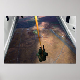 501e parachute infanterieregeling poster