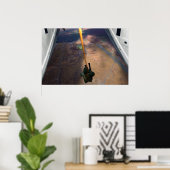 501e parachute infanterieregeling poster (Thuiskantoor)