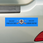 501ST INFANTRY 101ST AIRBORNE BUMPERSTICKER (Op auto)