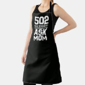 502 Bad Gateway Ask Mom Funny BBQ Cooking Schort (Insitu)