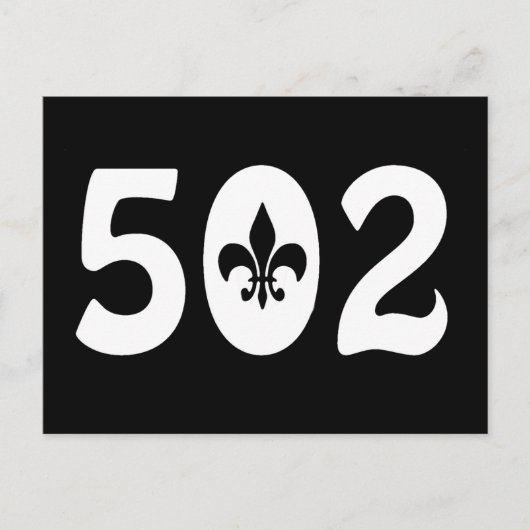 502 BRIEFKAART (Voorkant)
