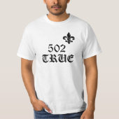 502 TRUE douane T T-shirt (Voorkant)