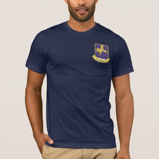 502e infanterieur DUI + luchtaanvallen T-shirts (Voorkant)