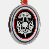 502nd PIR Metalen Ornament (Rechts)