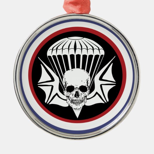 502nd PIR Metalen Ornament (Voorkant)