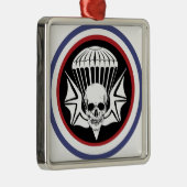 502nd PIR Metalen Ornament (Rechts)