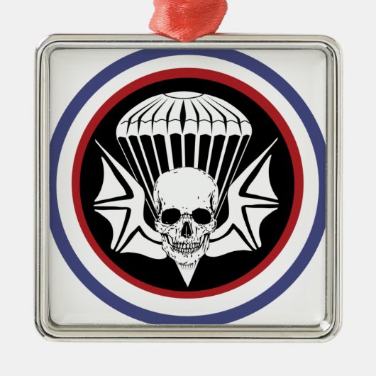 502nd PIR Metalen Ornament (Voorkant)