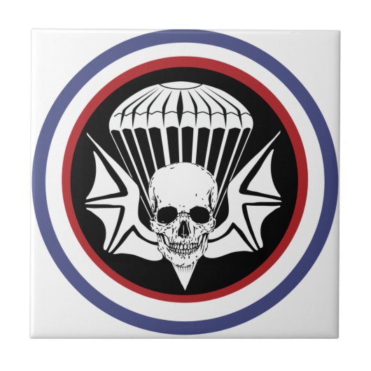 502nd PIR Tegeltje (Voorkant)